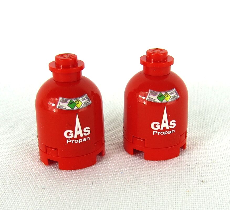 Picture of Propan Gasflasche aus LEGO® Steine