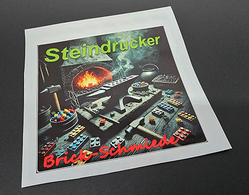 Picture of Steindrucker Brickschmiede Sticker  