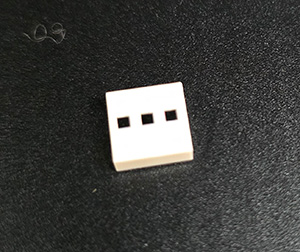 Picture of 3 Punkte 1 x 1 - Fliese White - Shuttle