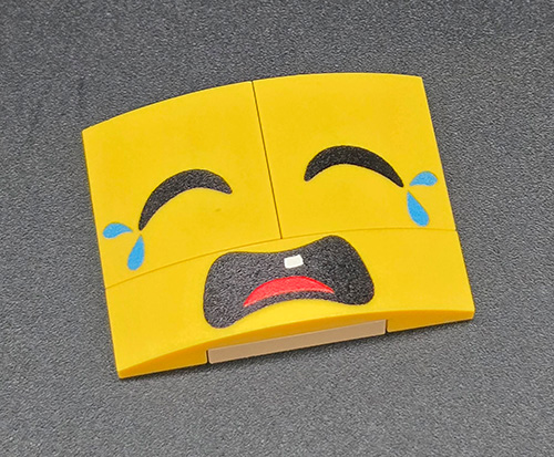 Picture of Space-Baby crying Face for Lego 40767