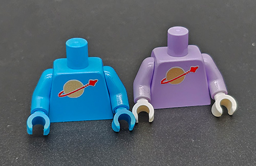 Picture of new Space Torso - Minifig Upper Parts