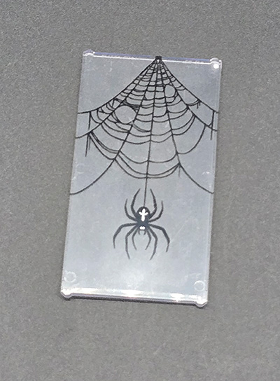 Picture of Spinne Fenster groß 1x4x6