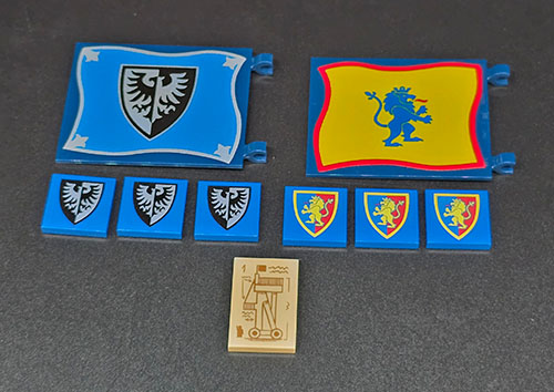 Bricklink 910045 Siege Encampment Custom Package