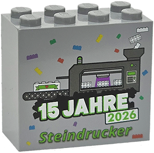 15 Jahre Steindrucker Fabrikstein
