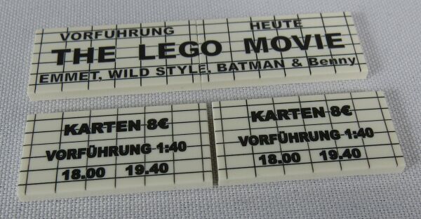 Picture of 3 - Kino-Tafel-Fliesen